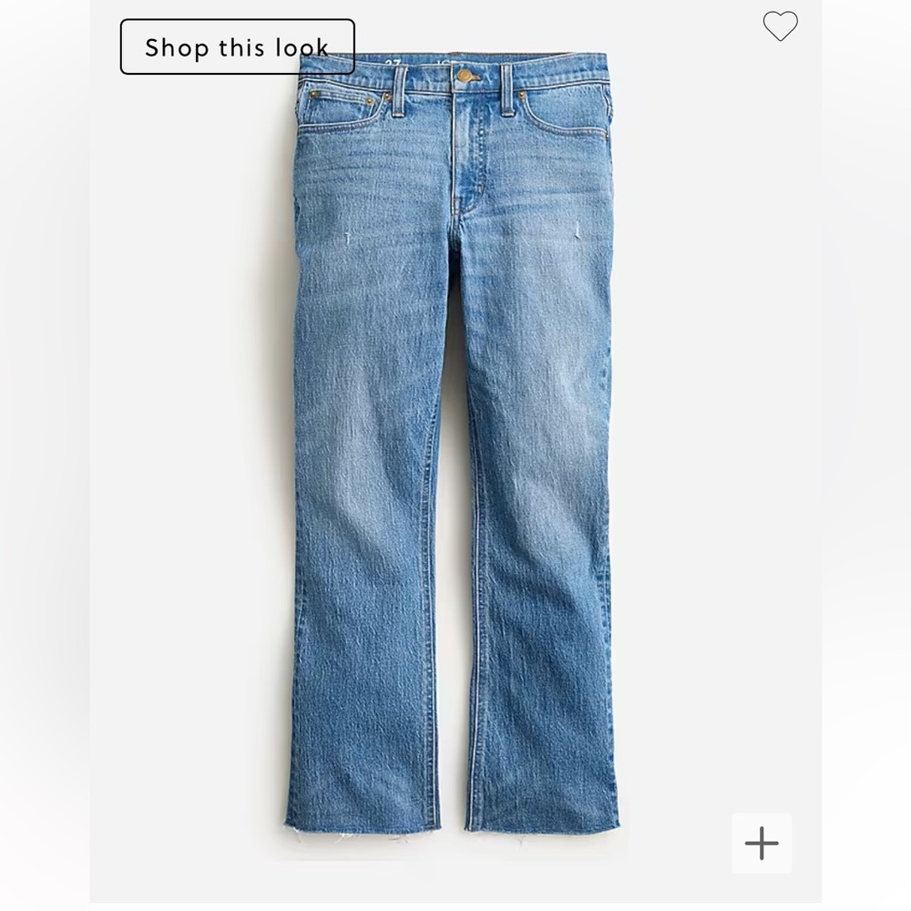 J. Crew Billie Demi Boot Crop